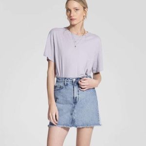 New With Tags Nobody Denim Reverse Panel Skirt